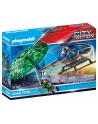 Playmobil 70569 City Action Police Helicopter Parachute Pursuit construction toy - nr 6