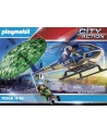 Playmobil 70569 City Action Police Helicopter Parachute Pursuit construction toy - nr 7