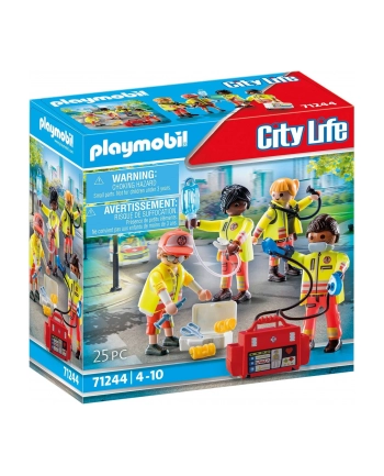 PLAYMOBIL 71244 City Life - rescue team, construction toy nr 2