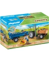 PLAYMOBIL 71249 tractor with trailer, construction toy - nr 6