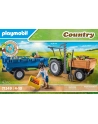 PLAYMOBIL 71249 tractor with trailer, construction toy - nr 8