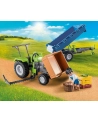 PLAYMOBIL 71249 tractor with trailer, construction toy - nr 9