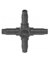 GARD-ENA Micro-Drip-System cross piece 4.6mm (3/16''), connection (dark grey, 10 pieces, model 2023) - nr 11