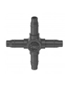 GARD-ENA Micro-Drip-System cross piece 4.6mm (3/16''), connection (dark grey, 10 pieces, model 2023) - nr 1