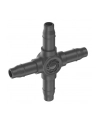 GARD-ENA Micro-Drip-System cross piece 4.6mm (3/16''), connection (dark grey, 10 pieces, model 2023) - nr 2