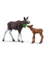 Schleich 42603 Łoś z cielęciem Wild Life - nr 12