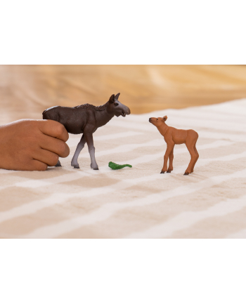 Schleich 42603 Łoś z cielęciem Wild Life