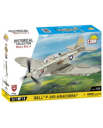 COBI 5746 Historical Collection WWII BELL P-39D Airacobra 361 klocków