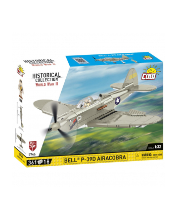 COBI 5746 Historical Collection WWII BELL P-39D Airacobra 361 klocków