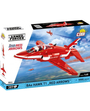 COBI 5844 Armed Force Bae Hawk T1 Red Arrow 389 klocków