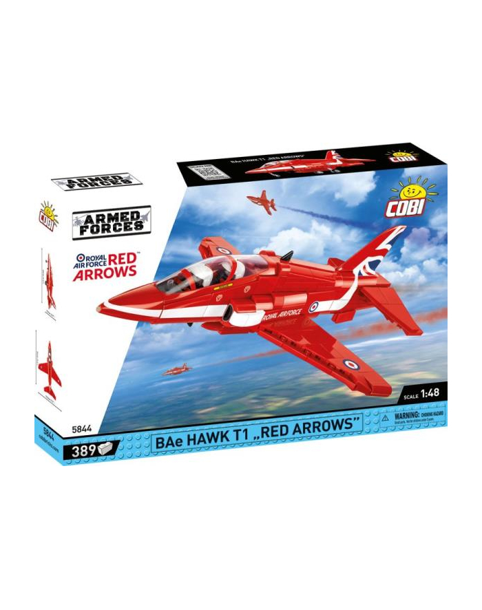 COBI 5844 Armed Force Bae Hawk T1 Red Arrow 389 klocków główny