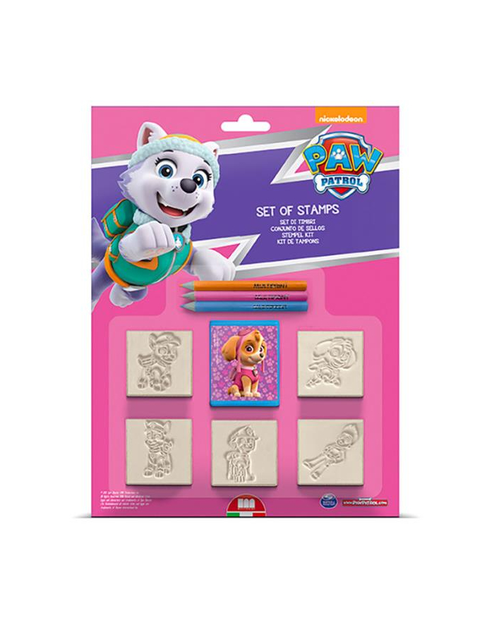 dante Pieczątki PAW PATROL Psi Patrol dla dziewczynek 5 szt blister 059139 Multiprint główny