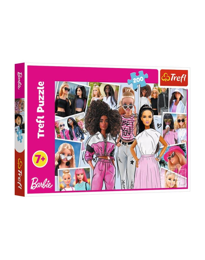 Puzzle 200el W świecie Barbie 13301 Trefl główny