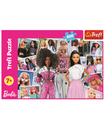Puzzle 200el W świecie Barbie 13301 Trefl