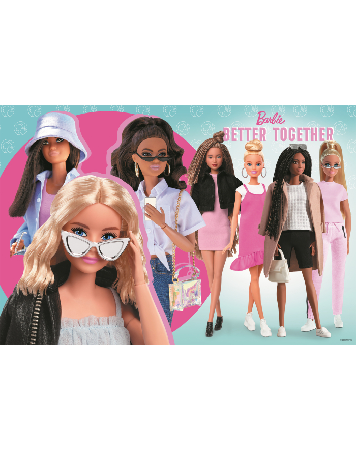 Puzzle 160el Barbie i jej świat 15419 Trefl główny