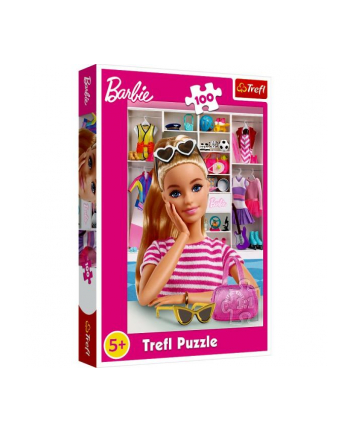 Puzzle 100el Poznaj Barbie 16458 Trefl