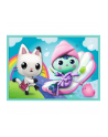 Puzzle 10w1 W świecie Gabi. Koci Domek Gabi. Gabby's Dollhouse 96003 Trefl - nr 10