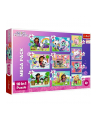 Puzzle 10w1 W świecie Gabi. Koci Domek Gabi. Gabby's Dollhouse 96003 Trefl - nr 1