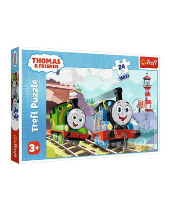 Puzzle 24el Maxi Tomek i Percy na torach. Tomek i Przyjaciele 14354 Trefl