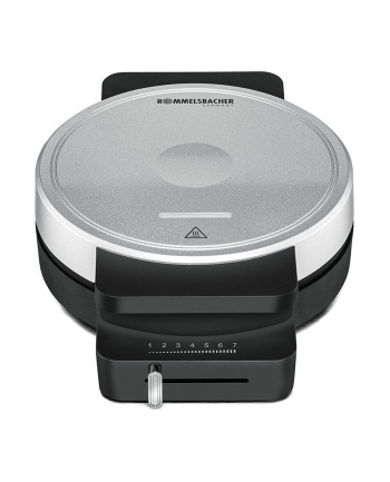 Rommelsbacher waffle maker WA 850, waffle maker (Kolor: CZARNY/silver)