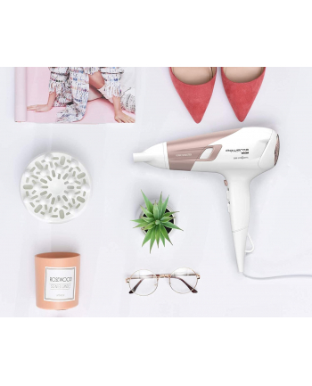 Rowenta Studio Dry Glow CV 5830, hair dryer (Kolor: CZARNY/rose gold)