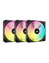 corsair Wentylator QX120 RGB iCUE LINK magnetic, 3pak czarny - nr 11
