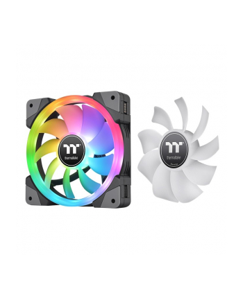 thermaltake Wentylator SwaFan EX12 RGB + zamienne łopatki (reverse) magnetic Czarny