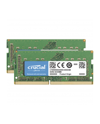 crucial Pamięć DDR4 SODIMM do Apple Mac 64GB(2*32GB)/2666 CL19 (16bit)