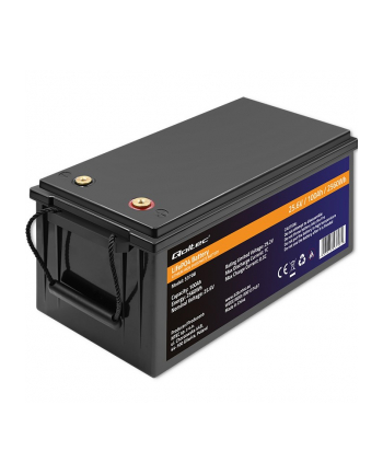 qoltec Akumulator LiFePO4 Litowo-Żelazowo-Fosforanowy | 25.6V | 100Ah | 2560Wh | BMS