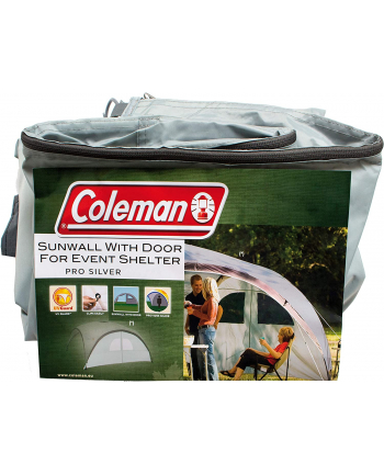 Coleman Sunwall L, side wall with door for Event Shelter Pro L 3.65m, side panel (silver)