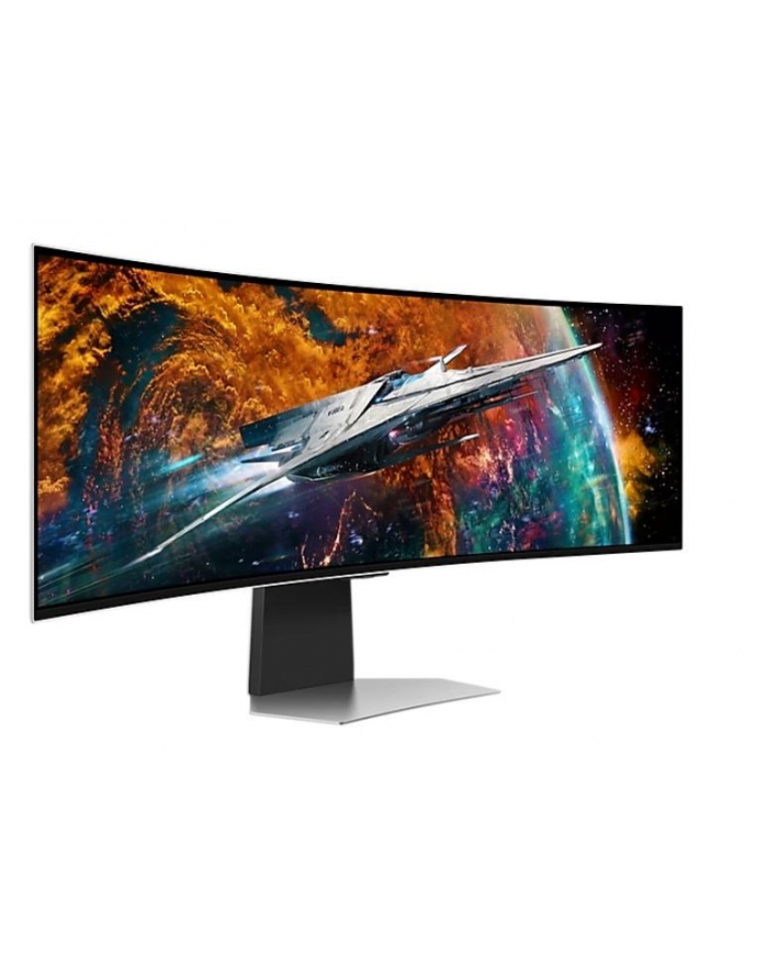 Monitor Samsung 49'' LS49CG950SUXDU OLED 5120x1440 DQHD 32:9 1xHDMI 1xDP 3xUSB 3.0 0,03ms(GTG) WiFi/BT głośniki zakrzywiony HAS 240Hz SMART Gaming 2Yd2d główny