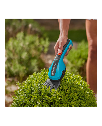 GARD-ENA Cordless Grass Shears ClassicCut Li, 3.6V (turquoise/Kolor: CZARNY, Li-Ion battery 2.5Ah)