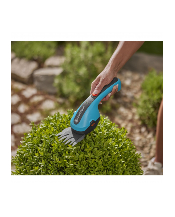 GARD-ENA Cordless Grass Shears ClassicCut Li, 3.6 volts, set with shrub blade (turquoise/Kolor: CZARNY, Li-ion battery 2.5 Ah) nr 2