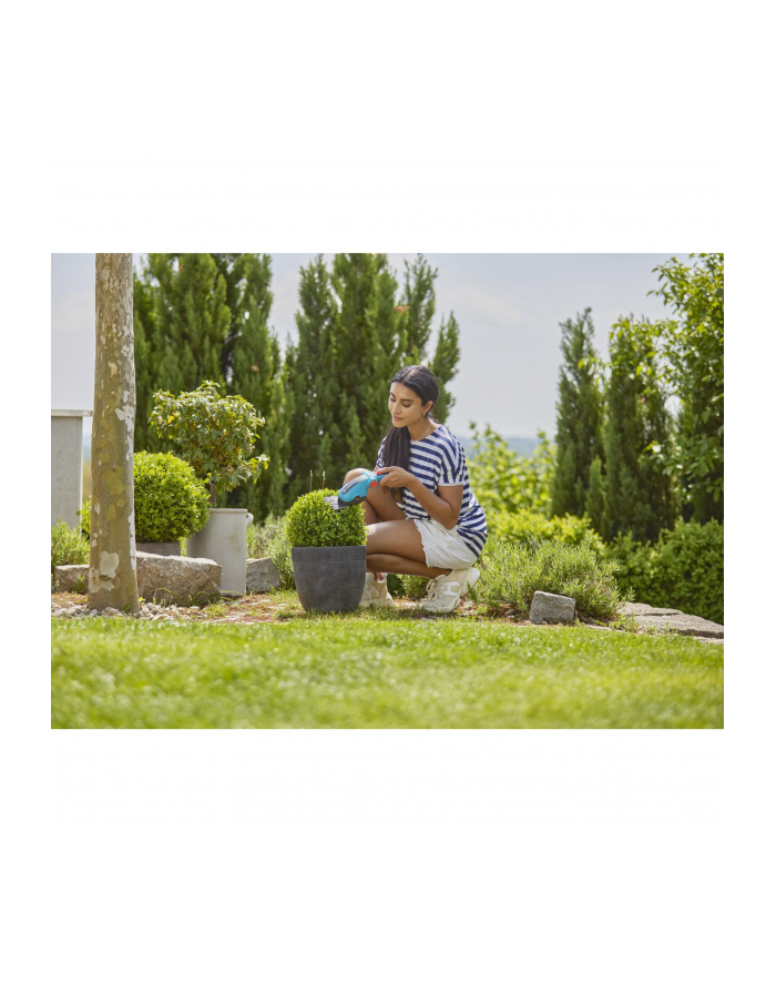 GARD-ENA Cordless Grass Shears ComfortCut Li, 3.6V (turquoise/Kolor: CZARNY, Li-Ion battery 3.0Ah) główny