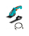 GARD-ENA Cordless Grass Shears ComfortCut Li, 3.6 volts, set with shrub blade (turquoise/Kolor: CZARNY, Li-ion battery 3.0 Ah) - nr 1