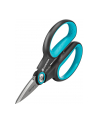 GARD-ENA Secateurs HerbCut (grey/turquoise, herb scissors with defoliation function) - nr 1