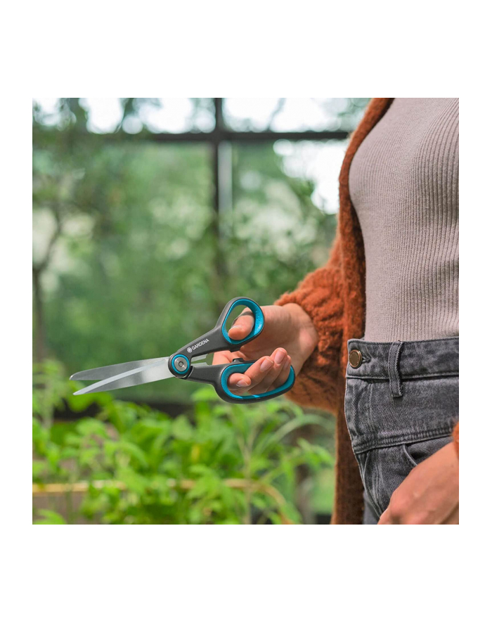GARD-ENA All-Purpose Scissors MultiCut, Secateurs (grey/turquoise) główny