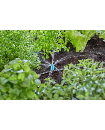 GARD-ENA Micro-Drip-System small end nozzle, 10 pieces (Kolor: CZARNY/turquoise, model 2023) nr 2