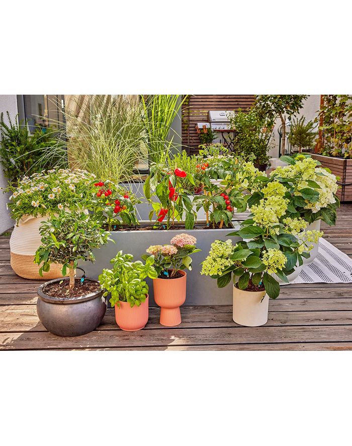 GARD-ENA Micro-Drip-System Series Drippers 2 l/h (Kolor: CZARNY/turquoise, 10 pieces, model 2023) główny