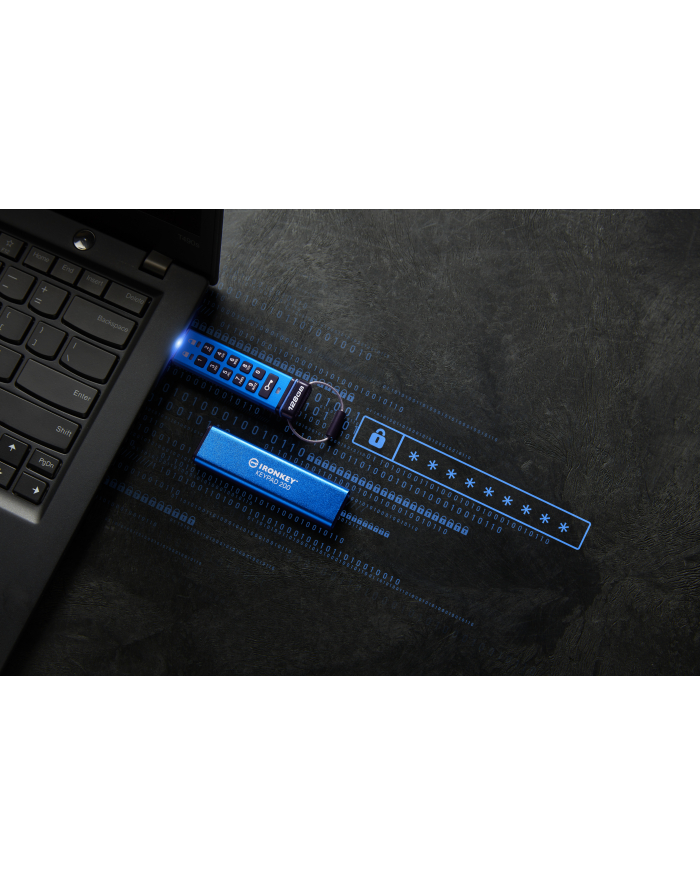 kingston Pendrive 128GB IronKey Keypad 200 FIPS140-3 Level 3 AES-256 główny
