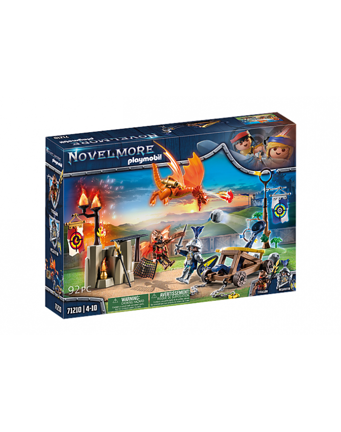 PLAYMOBIL 71210 Novelmore vs. Burnham Raiders - Tournament Ground Construction Toy główny