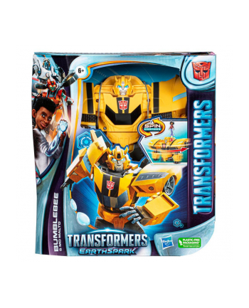 Hasbro Transformers EarthSpark Spin Changer Bumblebee and Mo Malto Toy Figure