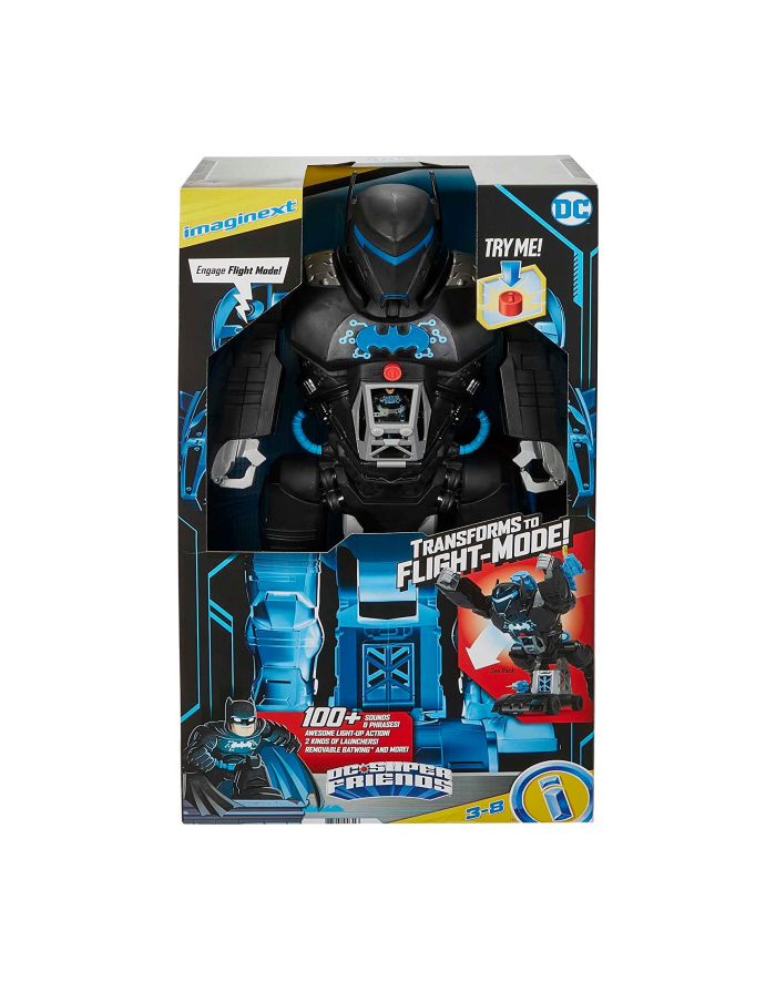 Mattel Imaginext DC Super Friends Bat-Tech Batbot Toy Figure główny