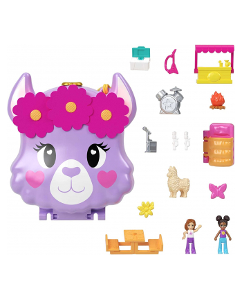 Mattel Polly Pocket Llama Camp Toy Figure