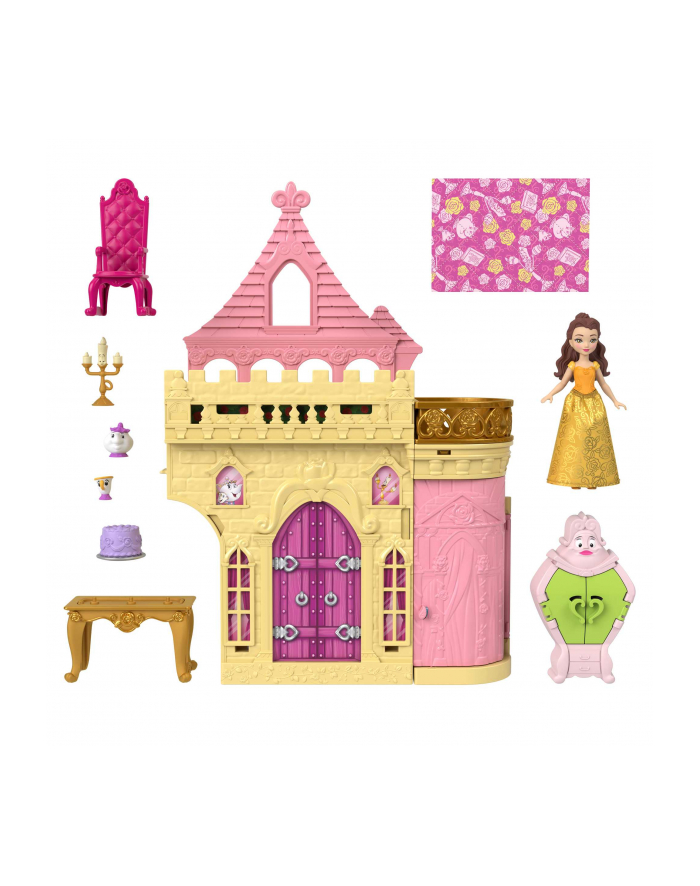 Mattel Disney Princess Belles Magical Surprise Castle Playset Play Building główny