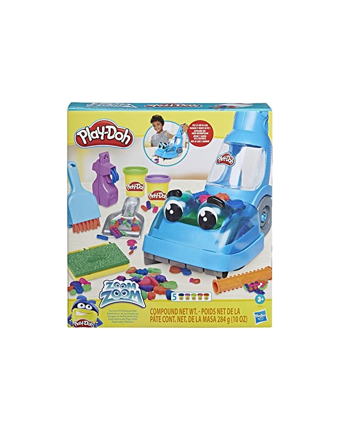 Hasbro Play-Doh Zoom Zoom vacuuming and cleaning set, kneading główny