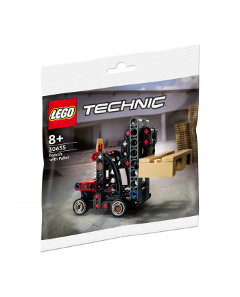 LEGO 30655 Technic Forklift with Pallet Construction Toy