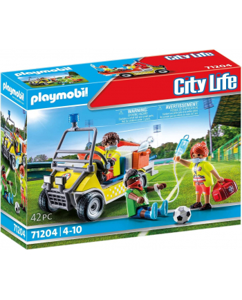 PLAYMOBIL 71204 rescue caddy, construction toy