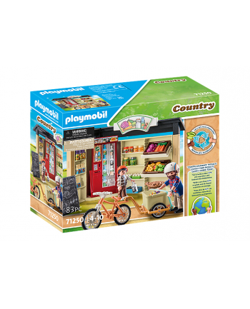 PLAYMOBIL 71250 24-hour farm shop, construction toy (Kolor: CZARNY)