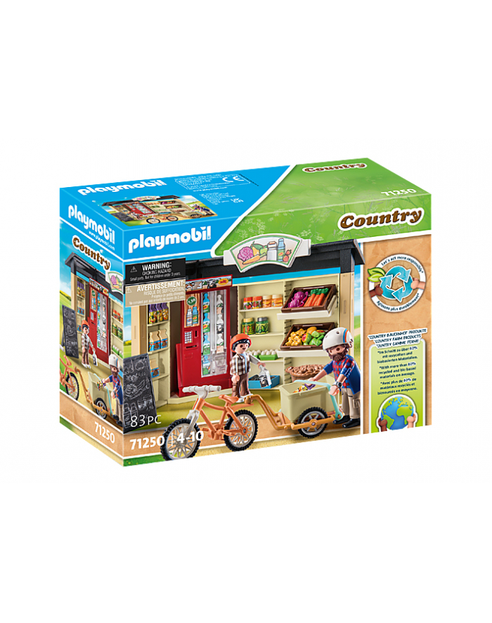 PLAYMOBIL 71250 24-hour farm shop, construction toy (Kolor: CZARNY) główny